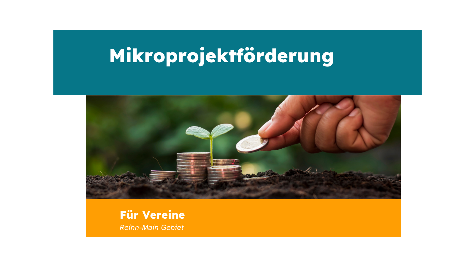 Förderprozess für Mikroprojekte bei HoR