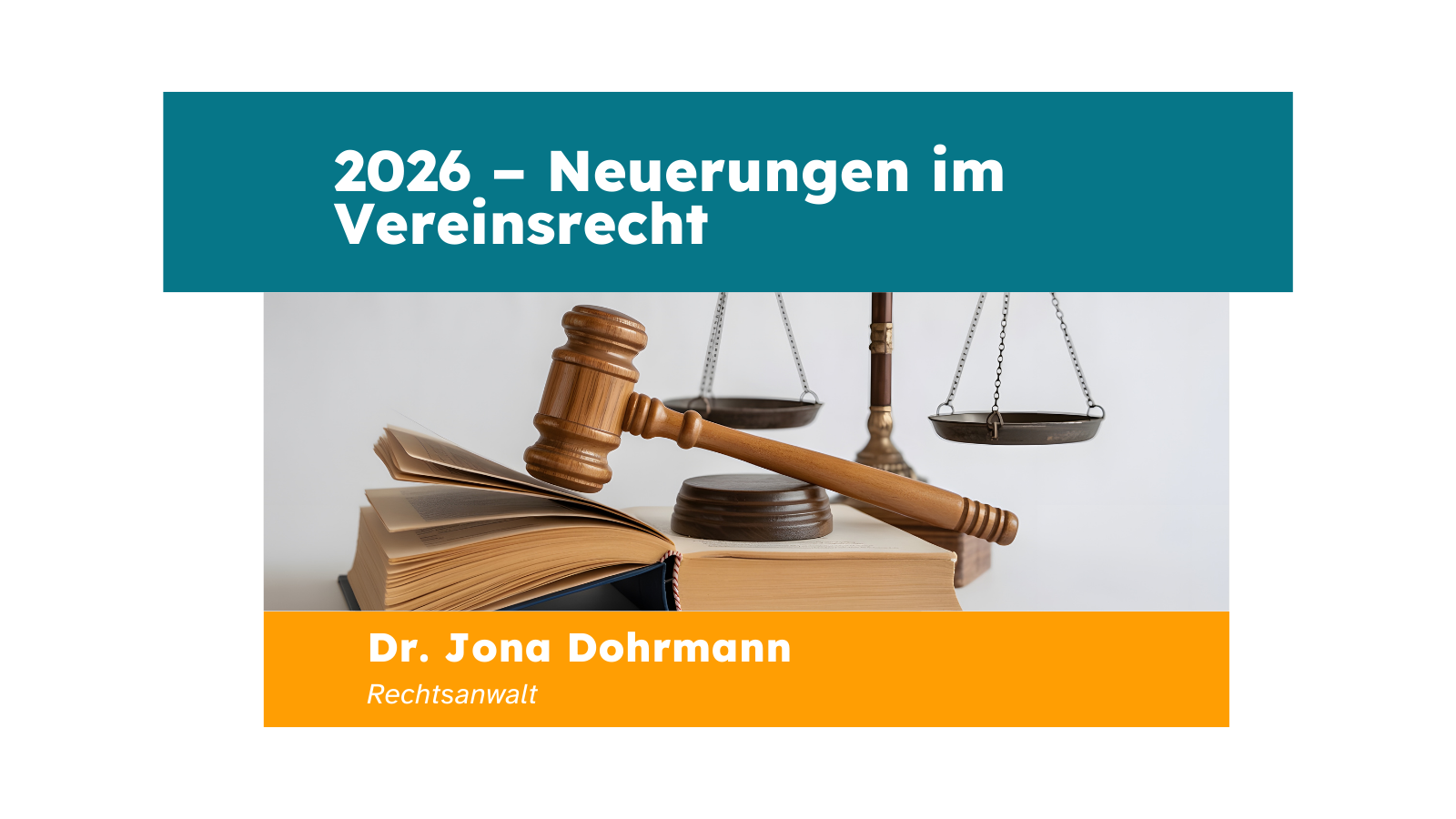 2026 – Neuerungen im Vereinsrecht