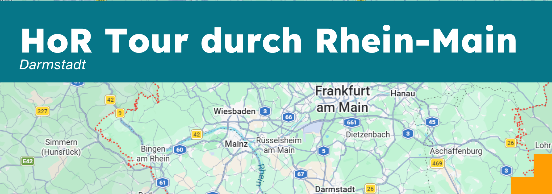 HoR Tour durch Rhein-Main: Darmstadt