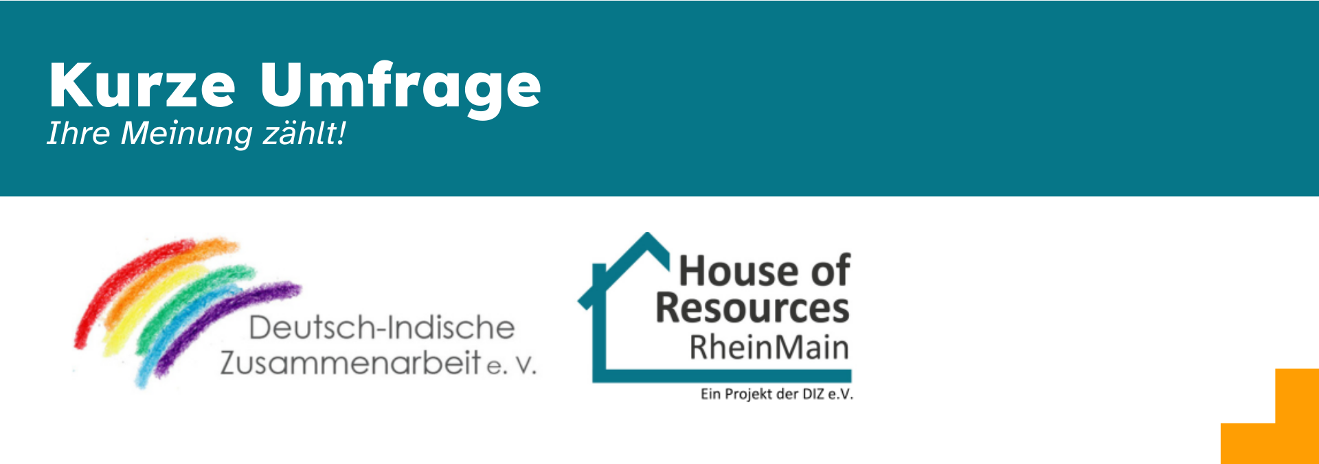 Ihre Meinung zählt! Kurze Umfrage